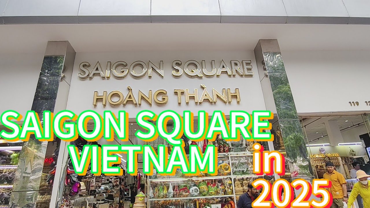 WALKING THROUGH SAIGON SQUARE (Hoan Thanh )- HO CHI MINH CITY, VIETNAM