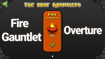 Geometry Dash - "The Lost Gauntlets" - Overture By: Fault (All Coins)