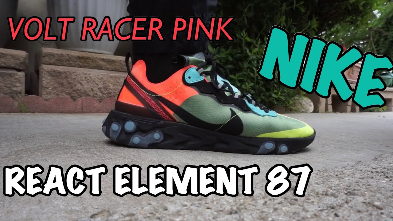 nike react element 87 volt racer pink