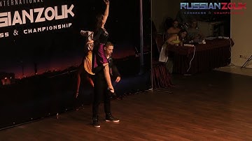 Julia Ivanova & Pavel Dobrovolskii - Zouk show 2 place RZC 2017