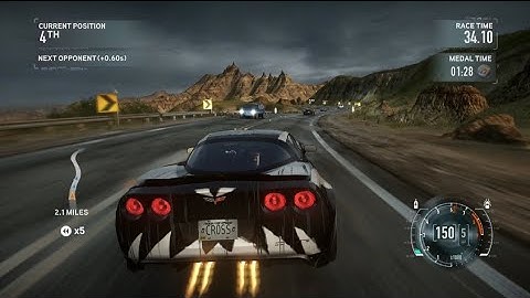 NFS The Run NFS Carbon Challenge Series Mission Failed HD On PC 