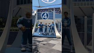 Marvel's first family, The Fantastic Four, has made their debut in Disneyland's Tomorrowland!