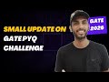 Small Update On Gate 2026 PYQ Challenge