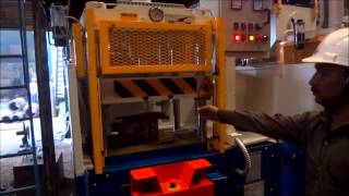 Trimming  Press for  aluminium die  casting  items  By  SANTEC , INDIA ( EXEDY - BANGALORE )