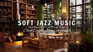 Cozy Coffee Shop Ambience with Soft Jazz Music ☕ Relaxing Jazz Instrumental Music to Working