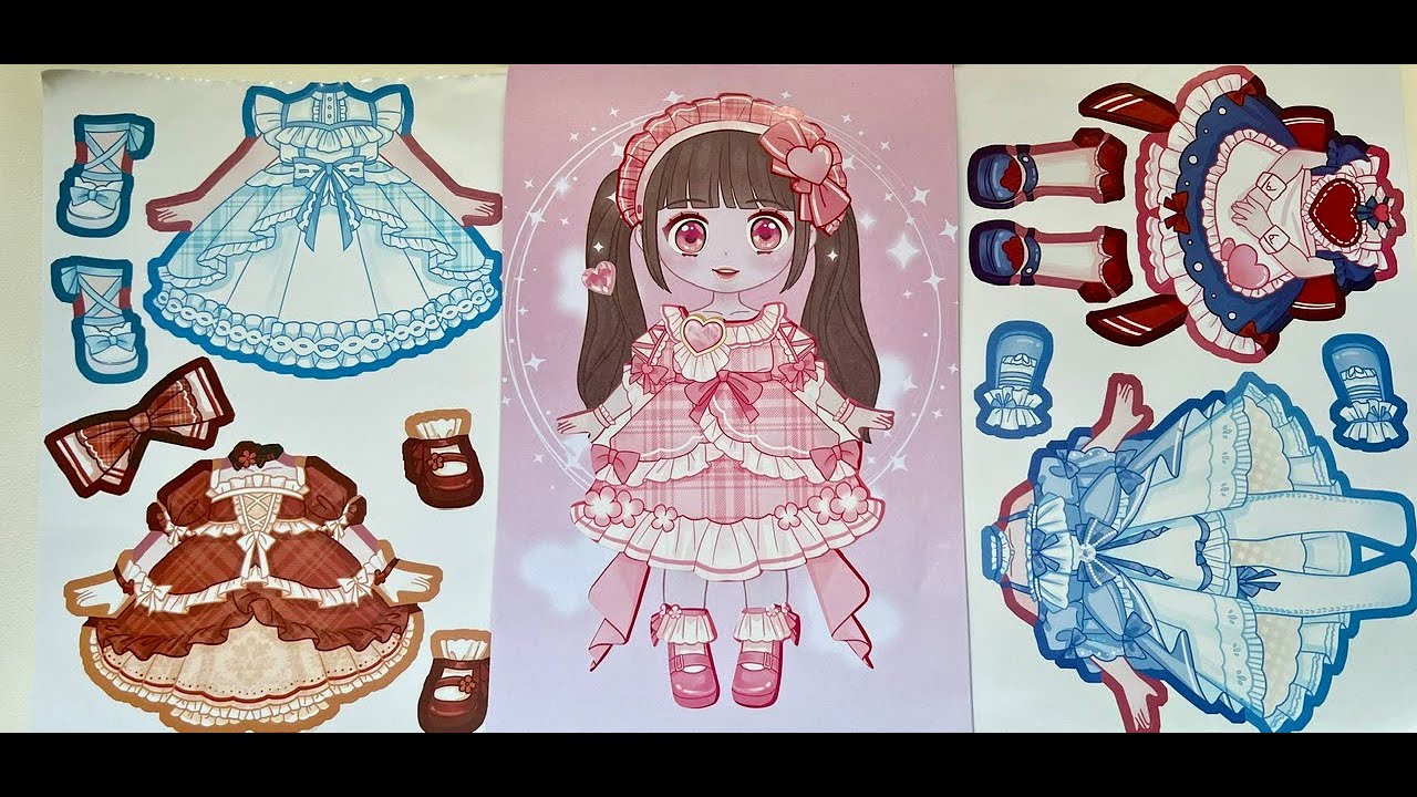 Sticker dán hình 12 cô gái 2- Dán xong Ai cũng đẹp lung linh