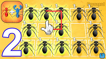 Merge Ant: Insect Fusion - Gameplay Walkthrough Part 2 Level 21-36 Ant Merge Battles (Android, iOS)