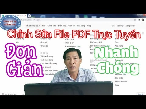 Video: 4 cách chỉnh sửa tệp PDF