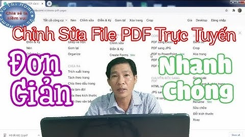 Hướng dẫn sửa file pdf	Informational