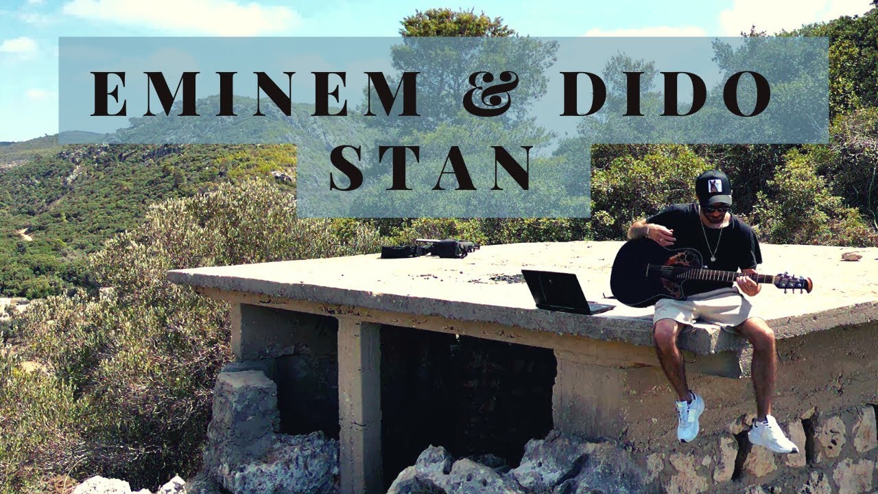 Eminem & Dido - Stan - Guitar Cover (Drone dji mini pro 3 Footage)