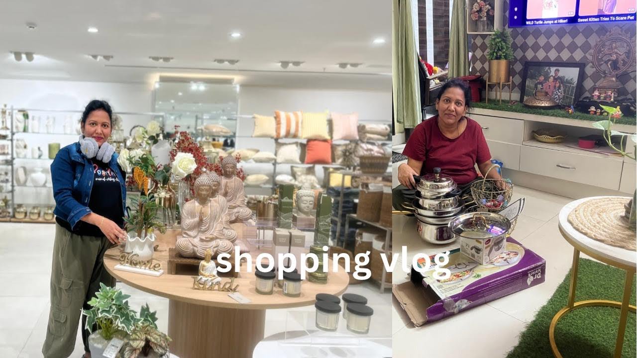   Maa Holidays/Festive shopping/ kitchen wareన్యూ ఇయర్ కి షాపింగ్ అయితే ఇలా చేసాము