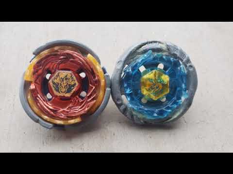 Beyblade Battle: BATTLE AT RAINY FOREST! Cosmic Pegasus W105R2F Vs. Phantom Striker 125MBS