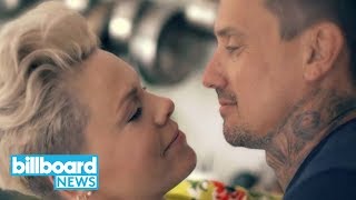 P!nk's New Music Video '90 Day' Featuring Her Hubby Carey Hart Is Majorly Adorable | Billboard News