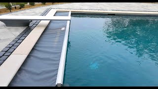 Automatic Pool Covers PostPour Gunite Retainer Installation