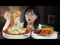 맵찔이도 먹을수 있는 콘치즈불닭볶음면 먹방🌽🔥ft. 해쉬브라운 CORN CHEESE FIRE NOODLES & HASH BROWNS MUKBANG | EATING SOUNDS