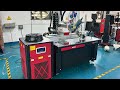4 aixs platform automatic fiber laser welding machine steel welding