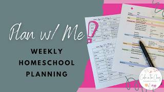 PLAN OUT MY NEXT WEEK'S HOMESCHOOL CURRICULUM WITH ME | How I Keep Things Simple But Consistent