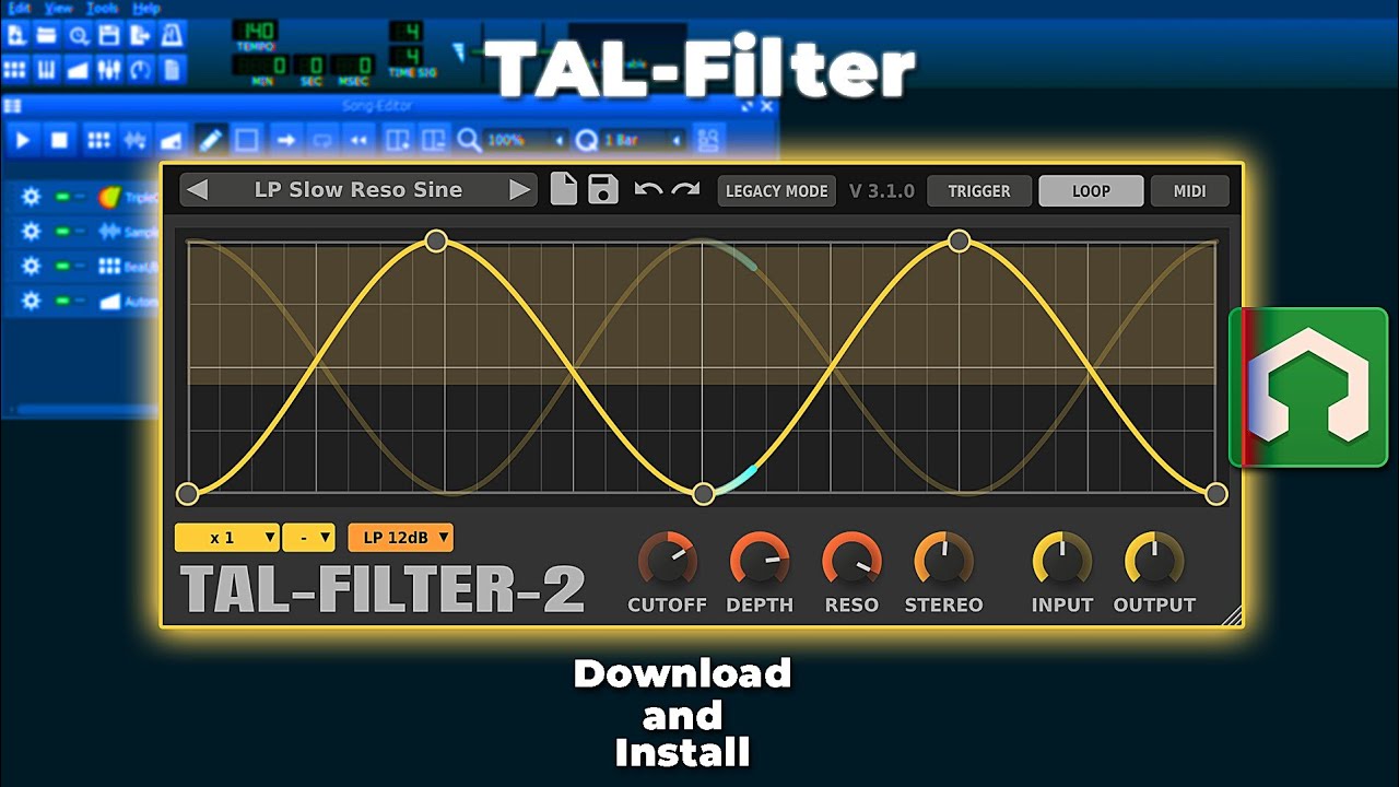 Tal Filter TAL-Filter in Lmms in Tamil - YouTube