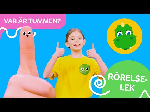 Bolibompa Mini Rörelselek Var är Tummen