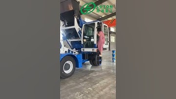 LUTON SELF LOADING CONCRETE MIXER AT WORKSHOP