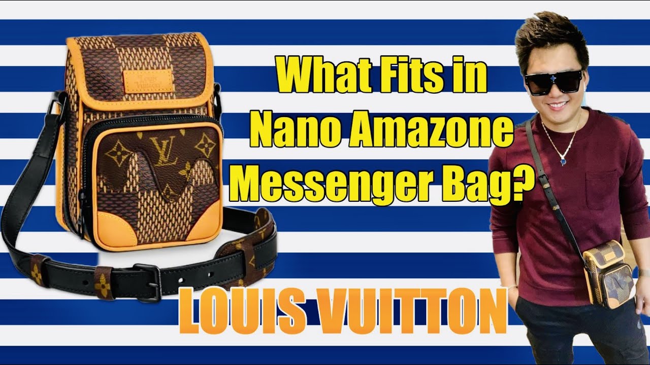 LOUIS VUITTON TUFFETAGE TRIANGLE MESSENGER BAG Review, Virgil Abloh, Outfit Ideas