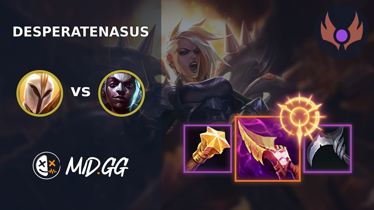 MID.GG: [ DesperateNasus ] Kayle MID vs Ekko | EUNE MASTER | LOL Season 2026