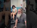 Grandpa challenges Gym girl #comedyshorts #funnyshorts #comedy #funny #laughing
