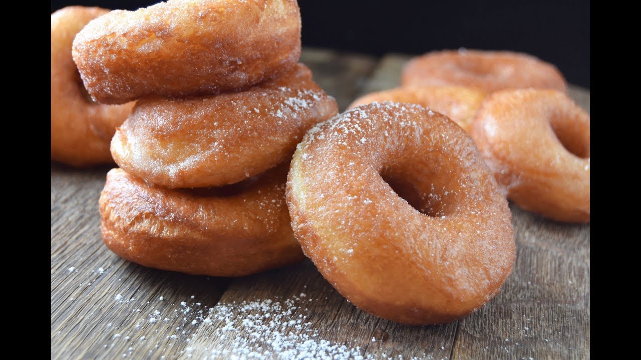 Donuts caseros y esponjosos ESPECTACULARES...!!!