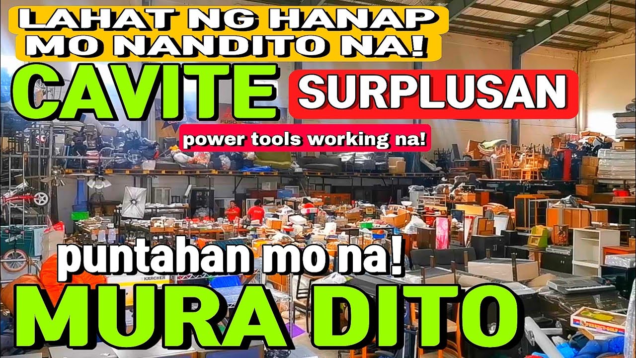 MAGIGING AUCTION HOUSE NA DIN PINAKAMALAKING WAREHOUSE SA CAVITE