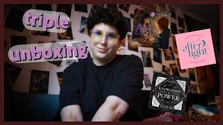TRIPLE UNBOXING - august fairyloot, illumicrate and afterlight