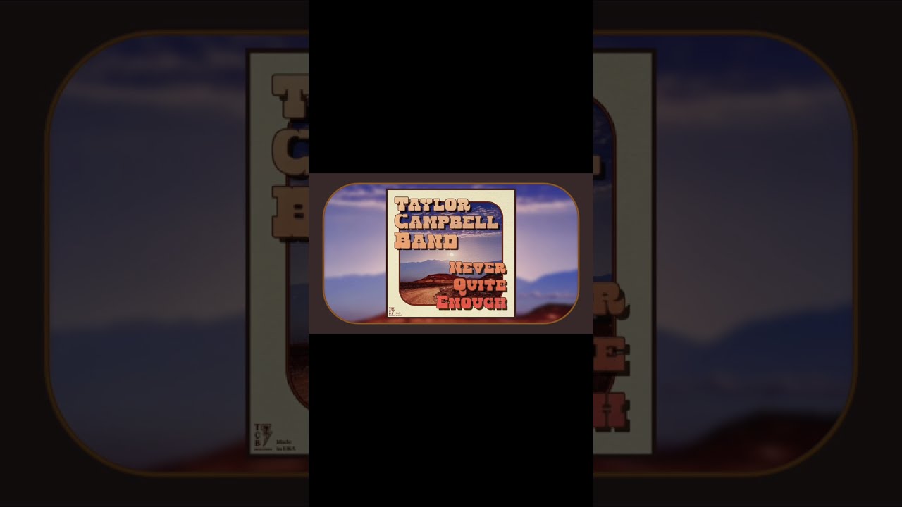 Taylor Campbell Band - Big Machines