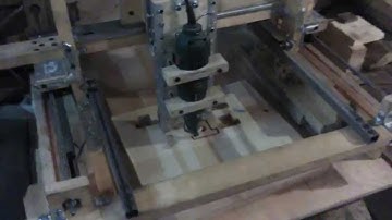 Самодельный ЧПУ  фрезерный станок