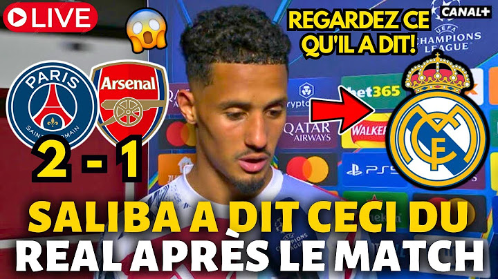🚨BOMBE! REGARDEZ CE QUE SALIBA A DU REAL MADRID APRÈS LE MATCH! NOUVELLES DU REAL MADRID