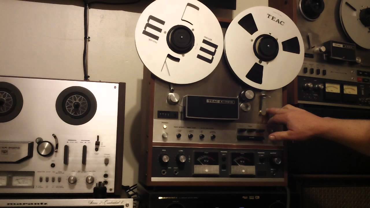 1970 TEAC A-7010 Operations Demo - Zcuckoo 