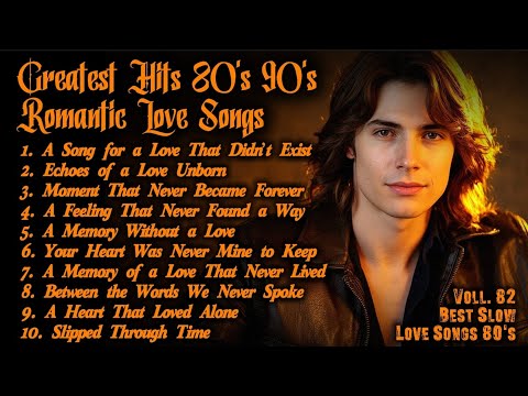 Love Songs 80s 90s | Greatest Soft Slow Rock Oldies 80s Ballads|| A Song for a Love That Didn’tVol82