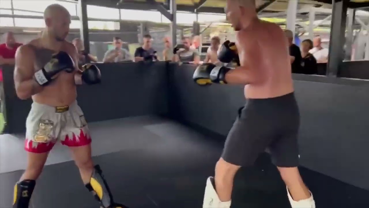 Andrew Tate Vs Luke Barnatt Sparring Session Kickboxing