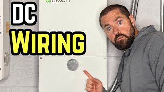 Growatt and LG RESU16H Battery Installation | Part 2: PV DC, Comms, Battery Wiring, \& Testing