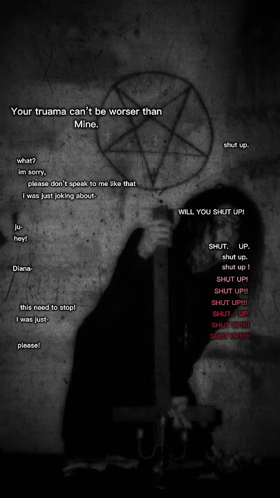 PLEASE STOP TRUAMA COMPARING. IT IS HARMFUL. #corpse #edit #vent #truama #brokenfang