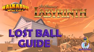 Lost Ball Guide - Labyrinth - Walkabout Mini Golf screenshot 3