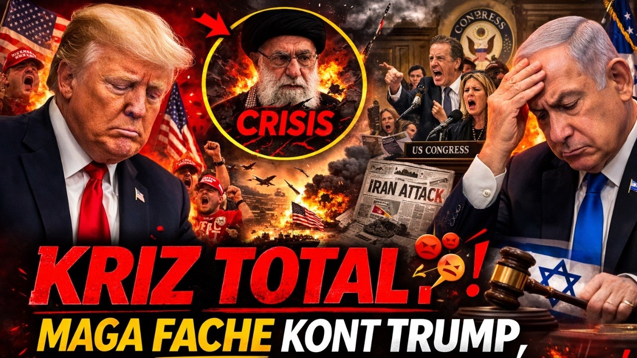 MAGA REVÒLTE KONT TRUMP APRE ASASINA KHAMENEI, NETANYAHU BOUCH PA GOU