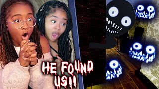 My Sister and I Try to Hide From... Roblox The Intruder