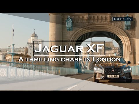 London - Jaguar XF celebrates the release of James Bond, No Time To Die - LUXE.TV