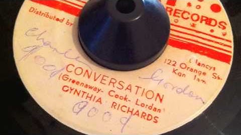 Conversation - Cynthia Richards