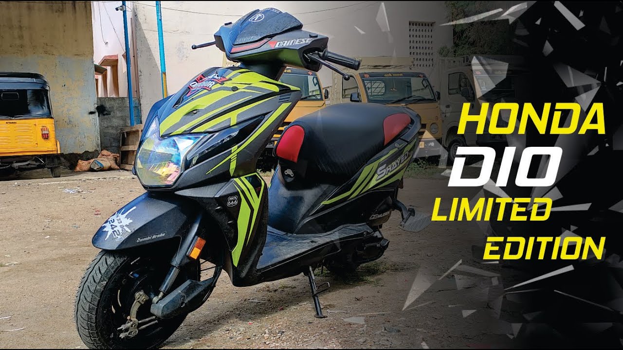 Honda Dio Stickering | Dio Sticker Modified | Dio Stickering 2022 ...