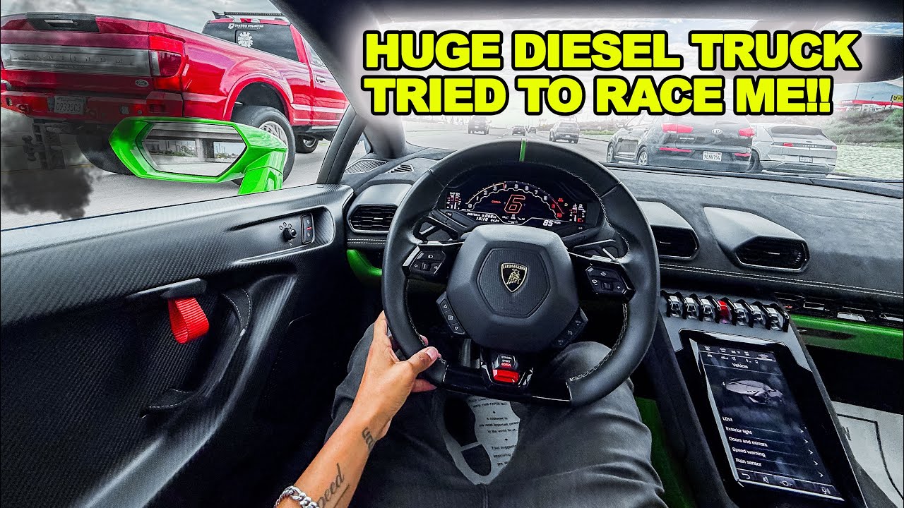 FAST POV THROUGH LOS ANGELES | Lamborghini Huracan Tecnica TUNED