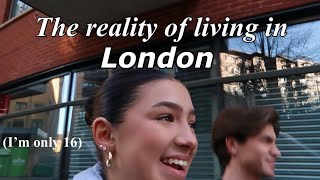 LIFE LIVING IN LONDON AT 16!! (living alone)