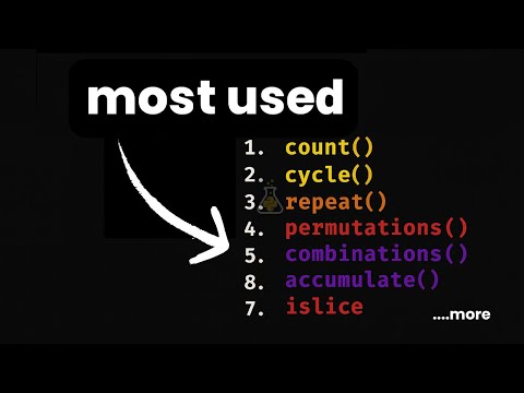 Master Itertools in Python — 9 Tools That Make Loops Obsolete 🚀 | With Practical Implementation