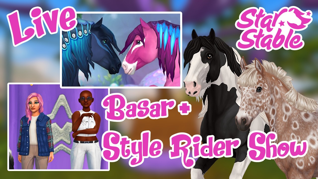 Star Stable [SSO] LIVE Update: Syle Rider Show + Basar (Server 11 Icy ...