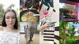 Влог: Жизнь в Бангкоке 🌸🎀 Покупки в Таиланде 🌇🌴 Прогулка по городу ☀️🦋