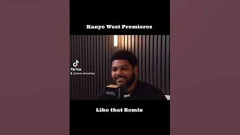 Kanye West - Like that Remix Premieres 🌬 Follow for more Show on Trends and Entertainment #SHOW